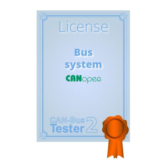 Bussystem CANopen Lizenz