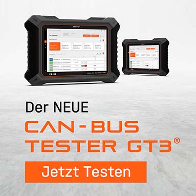 CAN-Bus Tester GT3 - Jetzt testen!