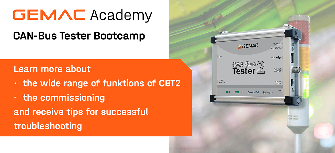 GEMAC Academy - CAN-Bus Tester 2 Bootcamp
