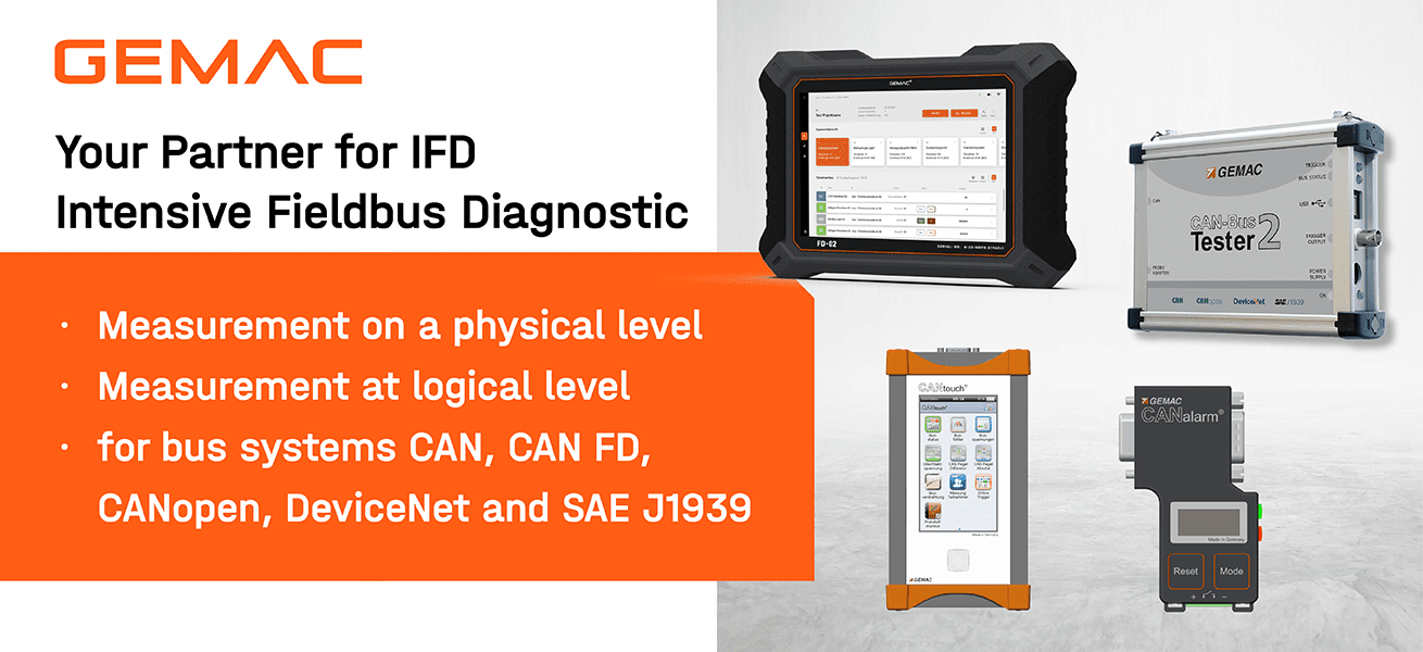 GEMAC - Your Partner for IFD Intensive Fieldbus Diagnostic