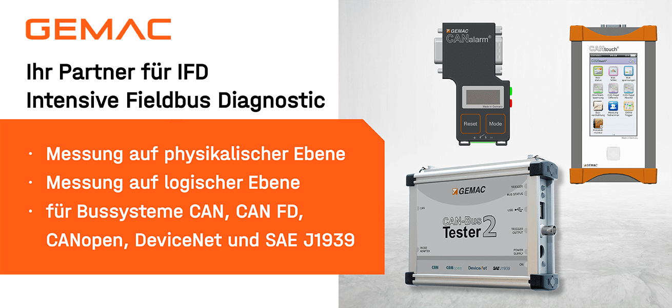 GEMAC - Ihr Partner für IFD Intensive Fieldbus Diagnostic